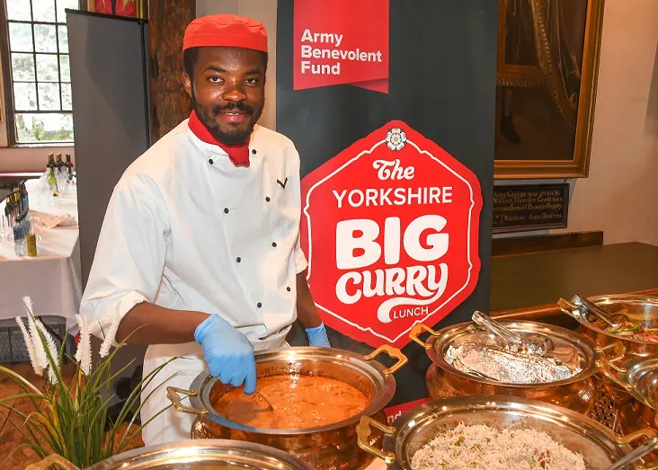Army Benevolent Fund Yorkshire Big Curry Lunch