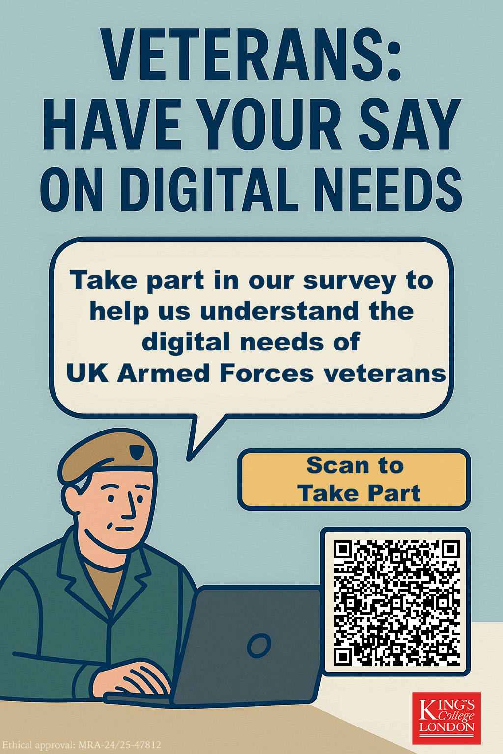 Kings College London Digital Needs Survey