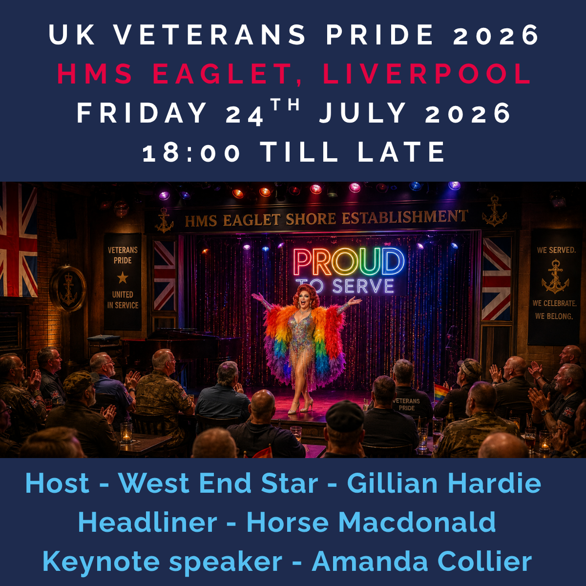 Veterans Pride 2026 – HMS Eaglet