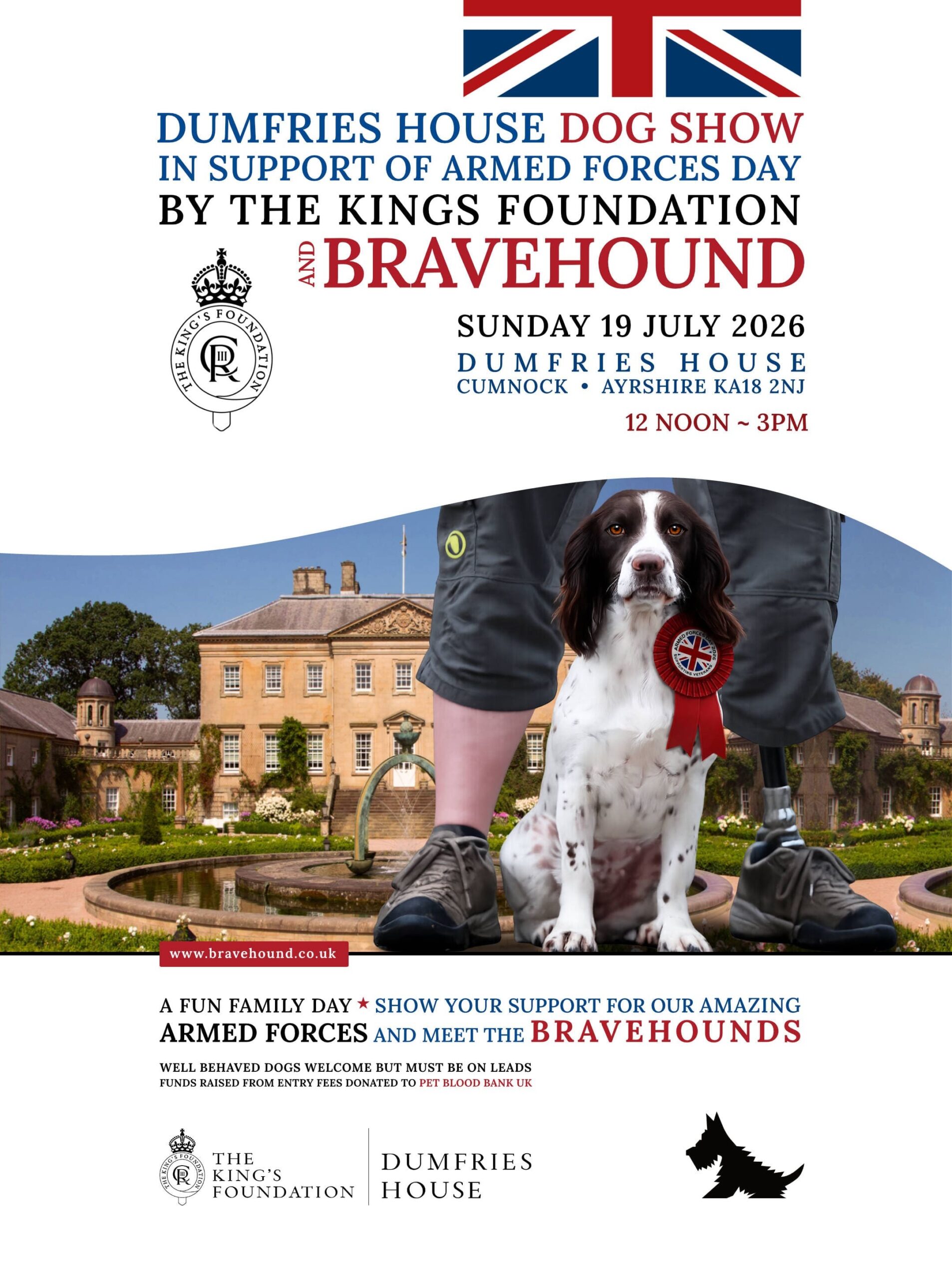Dumfries House Dog Show in Support of Armed Forces day
